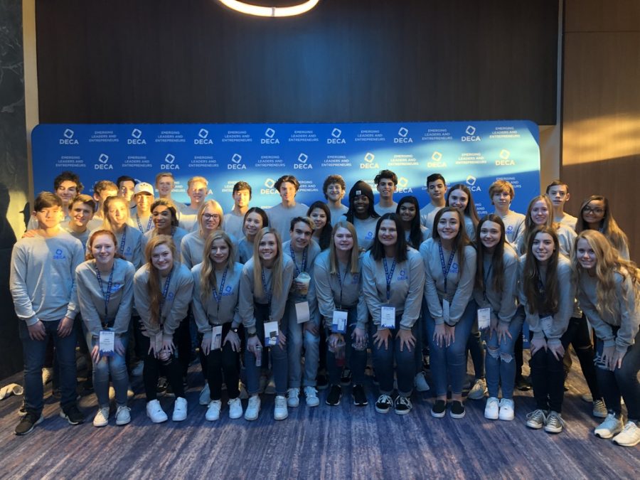 DECA+members+attend+the+2019+Central+Regional+Leadership+Conference.