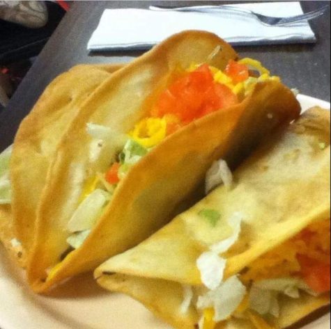 A platter of beef tacos and rice from GI Forum is great option on the menu. 