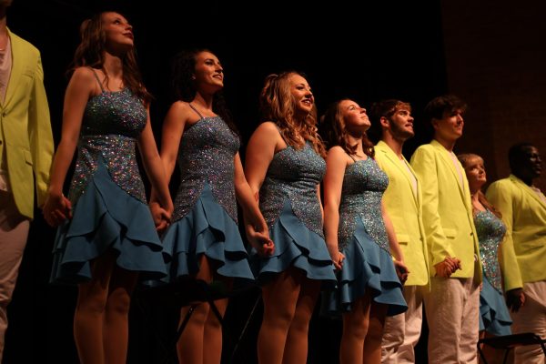 Members of Free Spirit's perform their final performance of the 2025 season.
